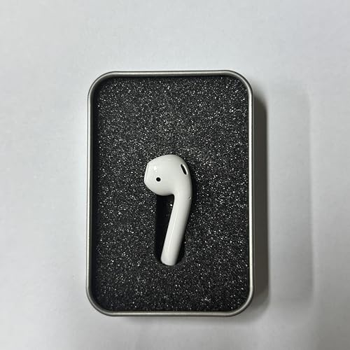A2031 Left Earbud Replacement, Single Left Side Earbud for Air Pods 2nd Generation (Model A2031), Works with OEM Charging Case A1938 & A1602