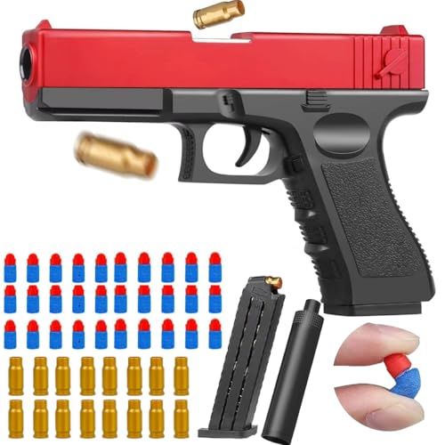 Image of Real Gun Pistol Original with reloadable Magazine | Soft Rubber Foam Bullet | Jump Out shel