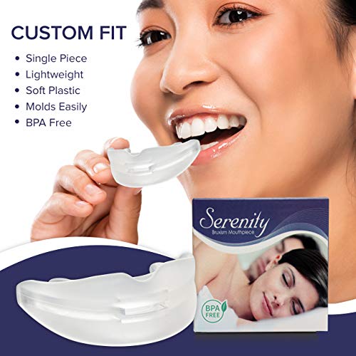 Serenity Bruxism Night Sleep Aid Mouthpiece Boil And Bite Guard #TOP1