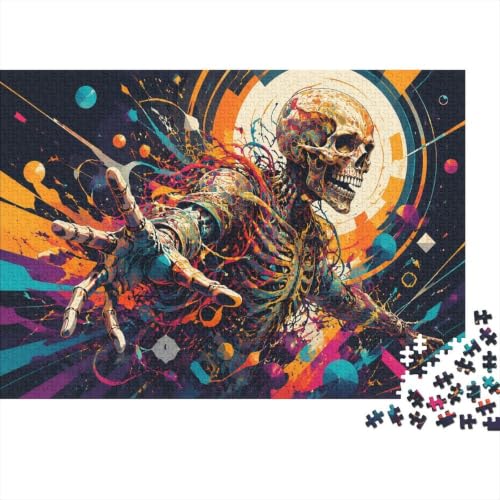 Skeleton Abstrait Couleur