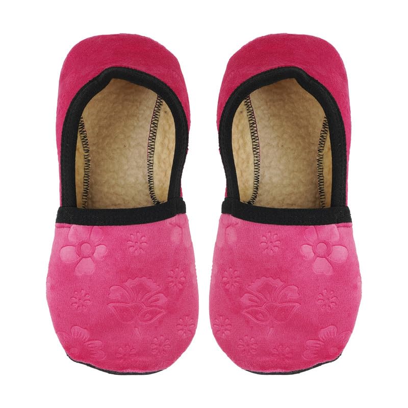 devil Women's & Girl's & Warm Cozy 100% Super Hot Fully Stretchable Velvet Loafer (free size) (purple)-picture-15