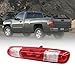 Yunnergo High Mount Stop Third Brake Light Cargo Lamp 25890530 Compatible with 2007-2013 Silverado Sierra 1500 2500HD 3500HD (Red 3 Pin)