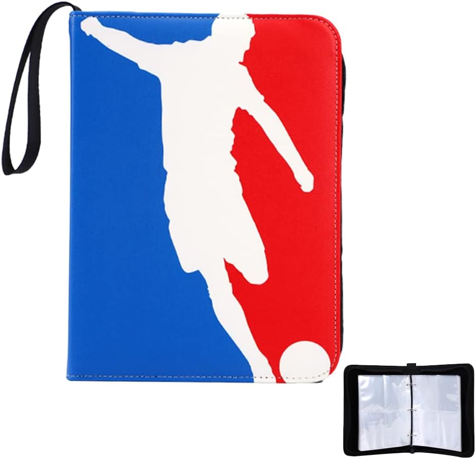 HIULLEN Football Card Holder, Collectible Card Album, 400 Pockets
