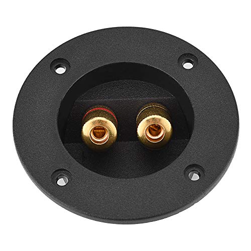 48MM 2 componentes terminales AC¨²Sticos de la Caja del Conector de Cable del Terminal de Cobre de la vinculaci¨®n para el Altavoz de Alta fidelidad