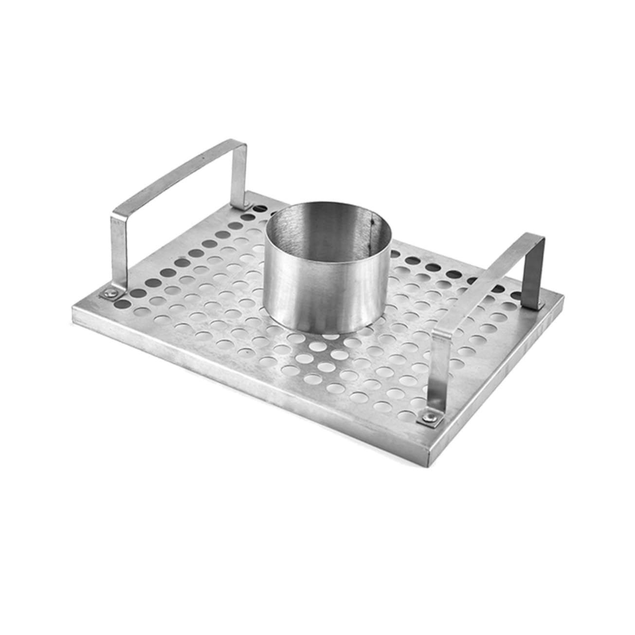 mata do grillowania, Ruszt do pieczenia Stal nierdzewna Srebrny 22,3x17,3x6,3cm