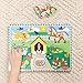 Melissa & Doug Pets Wooden Peg Puzzle (8 pcs)