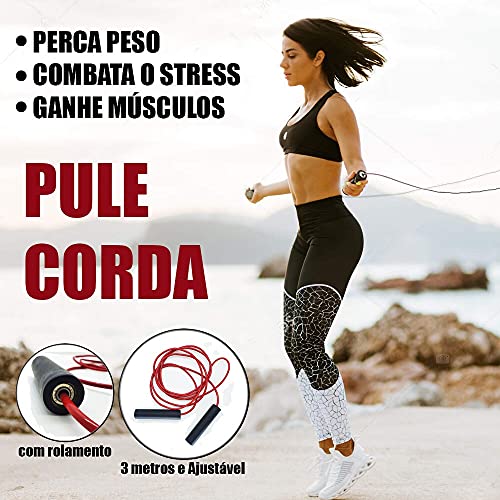 Kit Boxe Infantil Rhino by Spank Saco de Pancada Luva de Boxe e Corda Ajustável com Rolamento