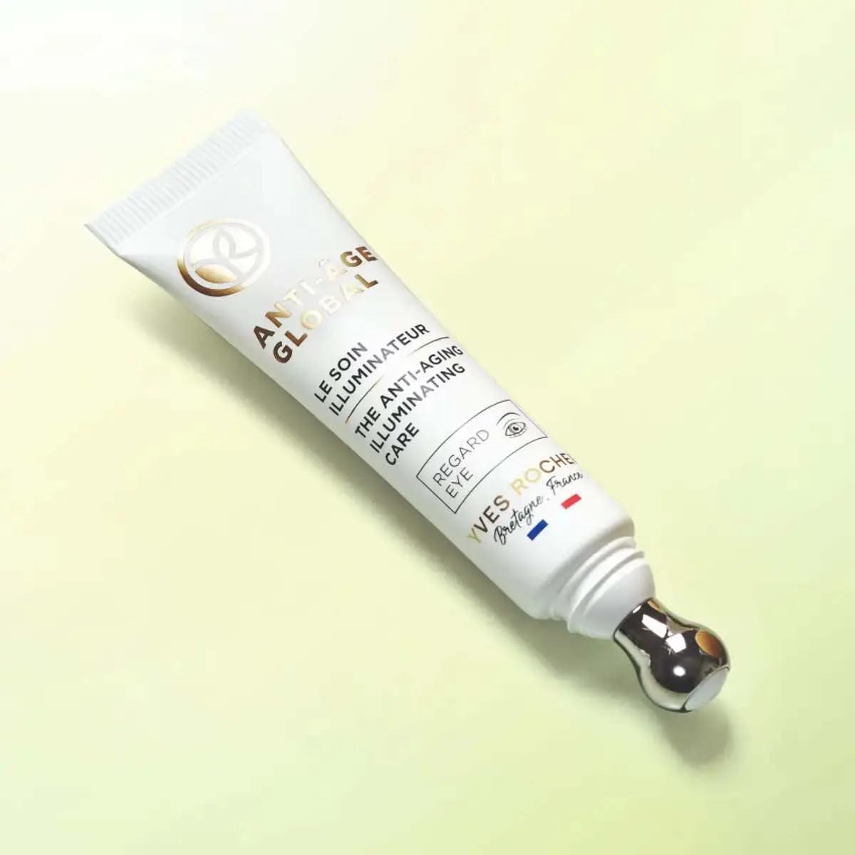 Yves Anti-Age Global Face Shine Lotion Moisturising Skin Hydration Day Care Eye and Face Cream Set of 3-122ml / 4.1 flOz and 15 ml./0.5 fl.oz. and 50 ml./1.7 fl.oz.