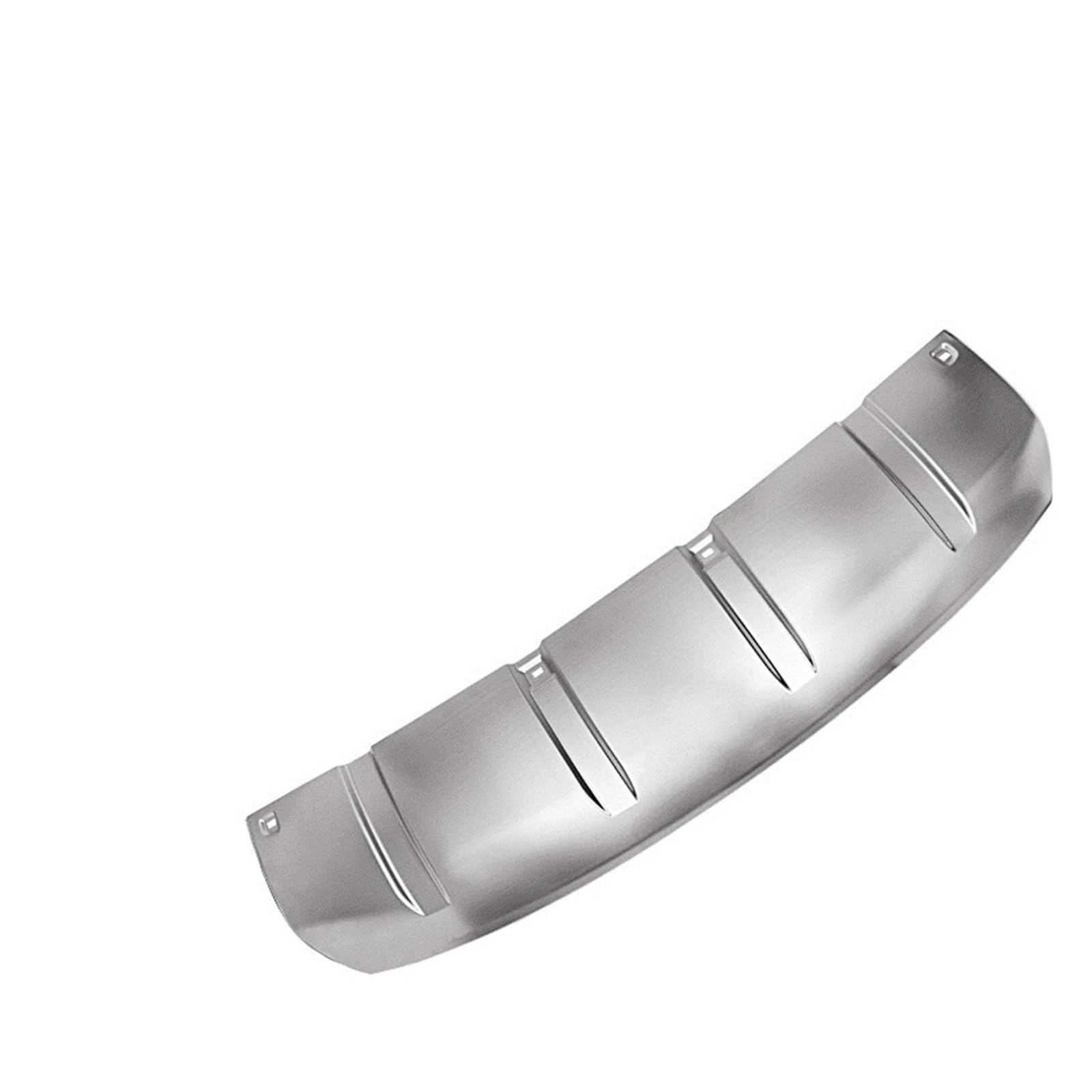 Rear Spoiler Wing For L&and For R&over For D&ISCOVERY 5 L462 2017 2018 2019 2020 2021 2022 2023 Car Front Skid Plate Tow Hook Cover Canard Trailer Spoiler Lid Rear Bumper Lip Diffuser(Silver)