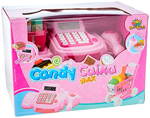Caixa Registradora Com 47 Pcs + C Art Brink