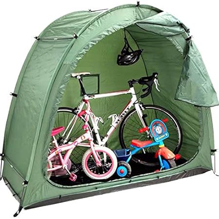 Amazon 自転車 置き場 テント 物置 ガレージ 駐輪場 バイク 雨よけ 屋根 車庫 収納 倉庫 自宅 日よけ 保管 屋外 ポート サイクル ハウス 簡易 小屋 庭 カバー 1台 2台 ノーブランド品 自転車カバー