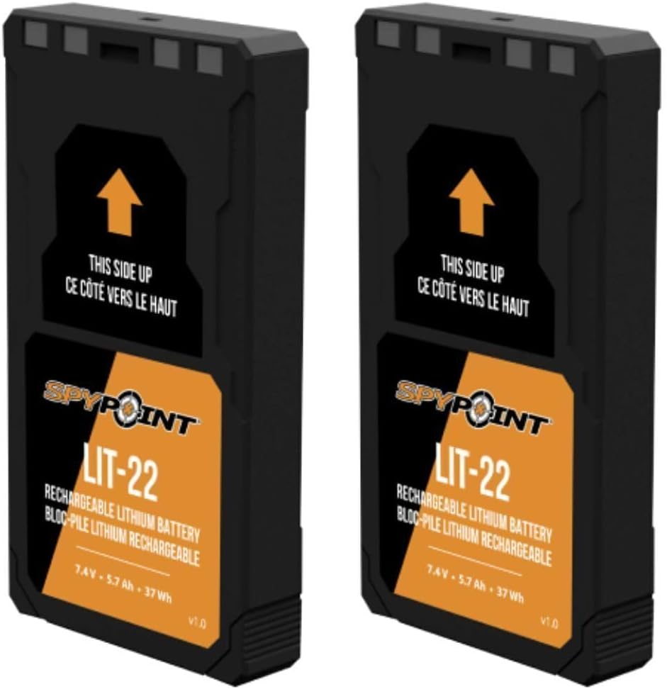 SPYPOINT Flex-M Trail Camera Bundle with SPLB Solar Panel, Power Accessories, 32GB SD Card and Card Reader (6-Items)