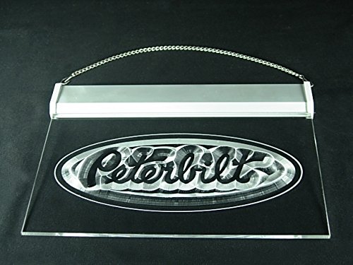 Bayyon Peterbilt Truck Repair Parts Service Led Light Sign 12x8Inch