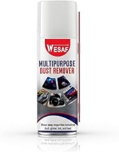 WESAF Dust Remover Spray 450ml | Multipurpose High-Pressure, Residue-Free Air Duster for Electronics, Air Conditioner, Camera, Keyboard, Mobile, PC, TV, Precision Tools & Home Use – Non-Corrosive
