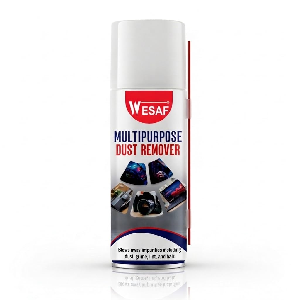 WESAF Multipurpose Dust Remover Spray – High-Pressure, Residue-Free Air Duster for Electronics, Air Conditioner, Camera, Keyboard, Mobile, PC, TV, Precision Tools & Home Use – Non-Corrosive, 450ml-image-26