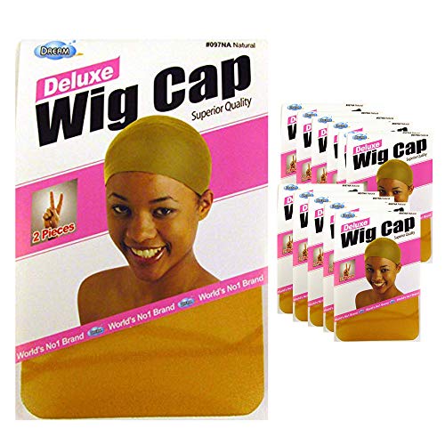 DREAM Deluxe Wig Cap Natural (24 pieces)