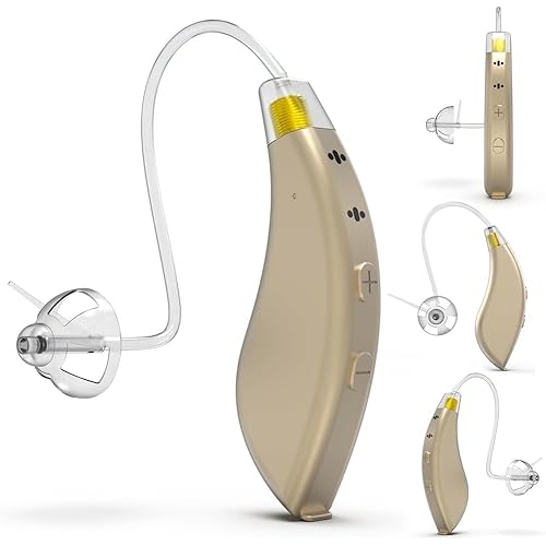 BlaidsX Pro Programmable Hearing Aids for Adults with Mobile App Hearing Test & Noise Cancellation, Hearing Aids for Seniors with Bluetooth, Dual Mic & 48 DSP Channels | USA-Made Multi Core Processor