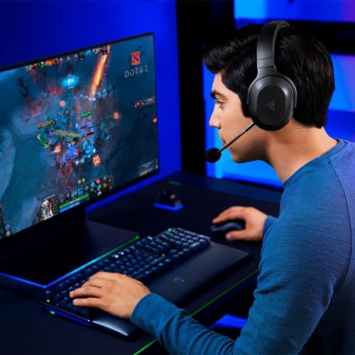 Image of V2 Pro Detachable Boom Microphone Accessories Compatible with Razer BlackShark V2, V2 Pro, V2 SE Gaming Headphone, 3.5mm Audio MIC Work on PS5, PS4, Nintendo Switch and Lite, Xbox Series X & S, PC