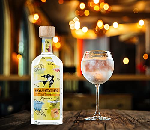 TEQUILA REY JAGUAR - Ginebra mit Agave Espadín handwerklich mexikanisches Golondrina – 40% Vol. (1 x 0,7 l) - Premium… – Bild 5