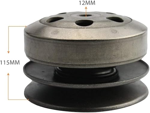 Miniatura 5 de Kit de embrague de ciclomotor de 50cc | Motor GY6 de 139QMB | Variador de scooter de 49cc | Embrague de scooter de 50cc 669 18 30 transmisión por