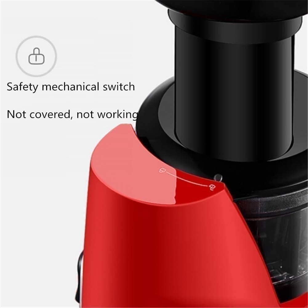 Estrattore di Succo Elettrico a Freddo, estrattore di Succo a masticazione per agrumi, Arancia, Frutta e Verdura, Design Compatto Verticale e Facile da Pulire, Senza BPA (Dimensioni: 1)