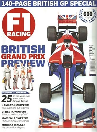 F1 Racing Magazine (July 2013,British Grand Prix Preview Issue ...