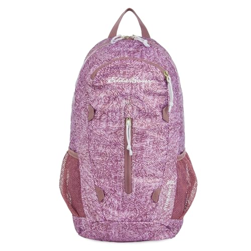 Image of Eddie Bauer Stowaway Packable 20L Backpack-Made from Ripstop Polyester, Lilac, One Size