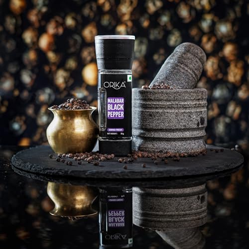 Image of Orika Malabar Black Pepper Grinder 50g