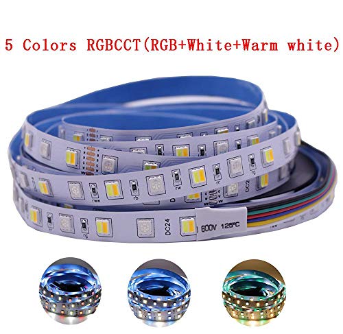 Tira LED flexible 5 metros, RGB+CCT 12V miniatura 2