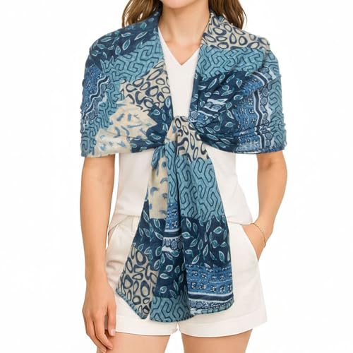 RIIQIICHY Echarpe Femme – Echarpes et Foulards Femme Leggeri, Foulard Femme Elegante per Tutte le Stagioni – vue 5