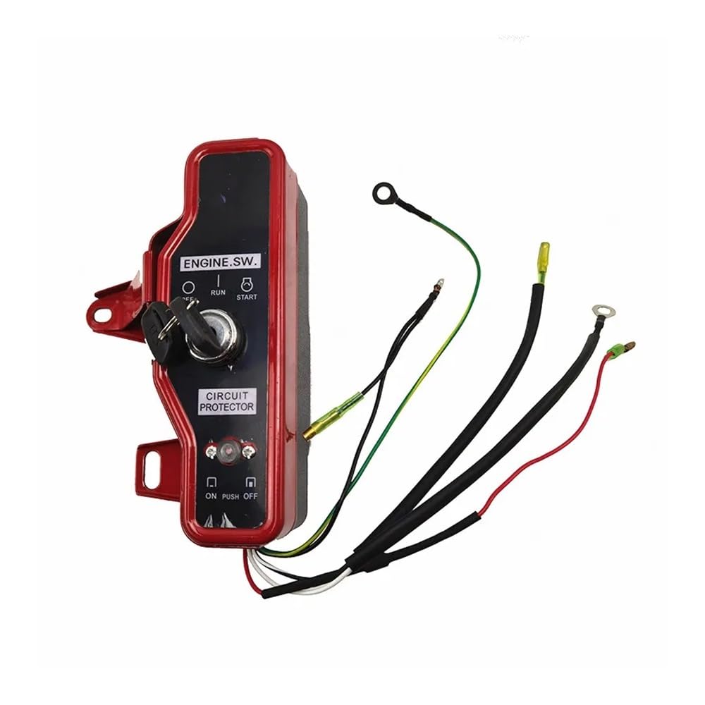 Boîte de commande de commutateur de clé de démarrage pour moteur essence GX160 GX200 4 temps