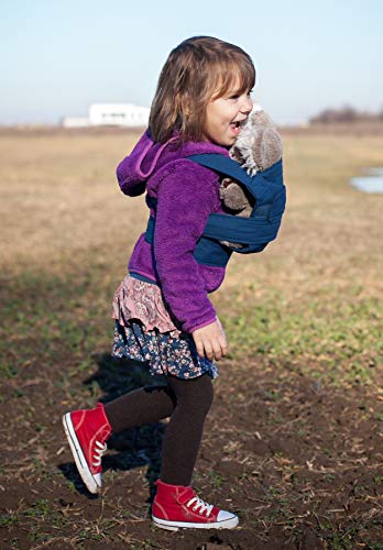 marsupi Mini poppendrager - babydrager voor poppenmama's en poppenpapapa's vanaf 2 jaar, biologisch katoen, met… - Image 3