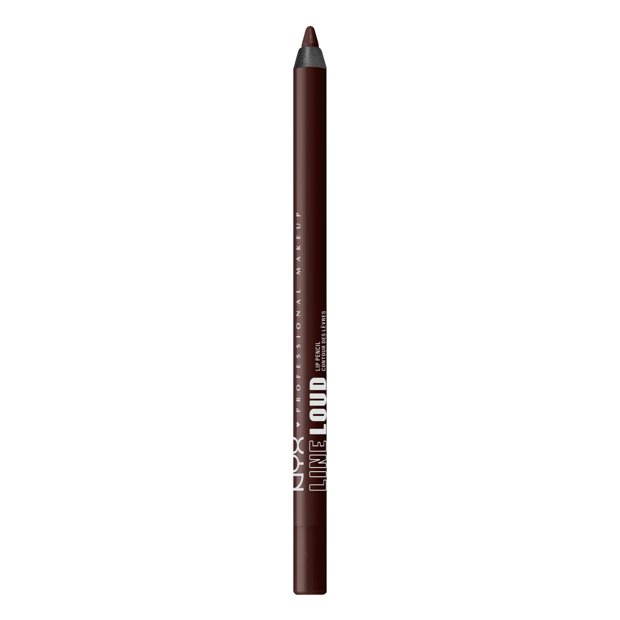 NYX Professional Makeup Lip Liner Line Loud Matte, Shade: No Wine-ing