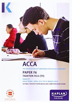 Paperback F6 Taxation TX (FA16) Book