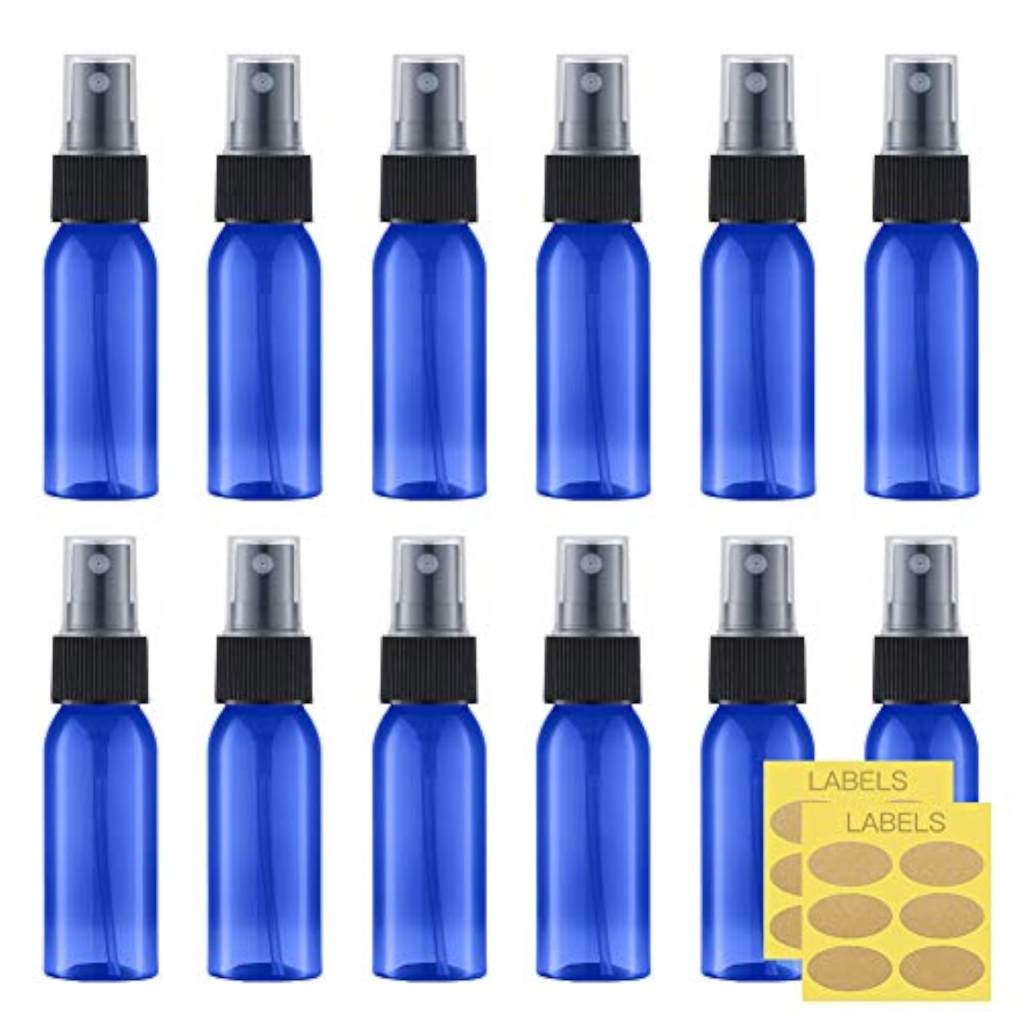 1Oz Small Plastic Spray Bottles, 12 Pack
