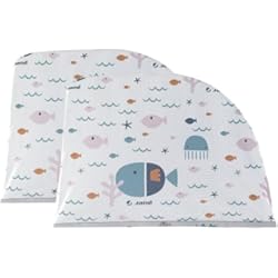 Funda Parasol Para Auto Jané Parasol para Coche, Protege de Insectos, Protege del Sol, 2 Unidades por Pack, Talla L, Azul (LAZULI BLUE)