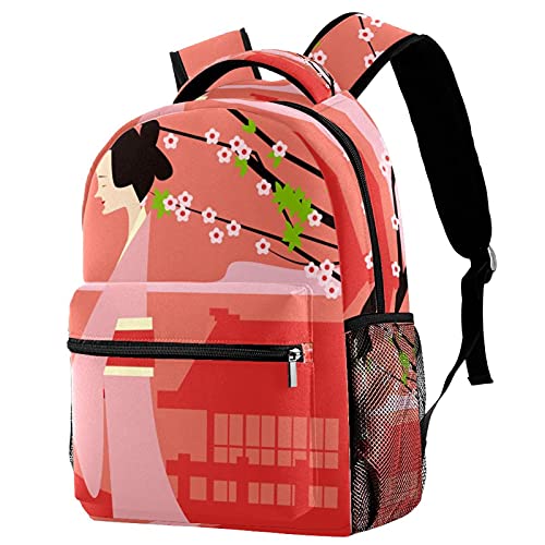 Sac à dos de voyage campus avec porte-bouteille et bretelles ergonomiques rembourrées