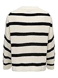 pullover gestreift damen Gestreifter Strickpullover JDY Damen JDYjusty L/S Stripe Knt Noos Jumper Pullover, Eggnog, M EU