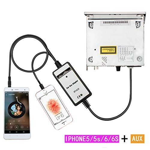 Yomikoo Aux Adapter, Car Mp3 Cd Changer 3.5Mm Aux & Charging Cable For Vwaudi A3 2008-2010,A4/S4 2007-2009,R8 2006-2009, Beetle 2009-2011,Jetta 2003-2011,Passat 2004-2011,Golf 2004-2011 #TOP1