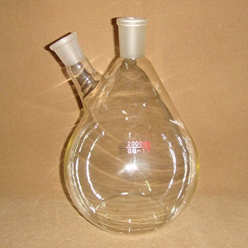 2neck 2L Distillation Flask(Used on Essential Oil steam Distillation Apparatus)