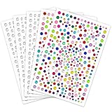1625pcs Brillantes Para la Cara, Diamantes Para la cara, Pegatinas Cara Brillantes Face Gems, Pegatinas Cara Festival para DIY manualidades, Decoracion Uñas, Maquillaje