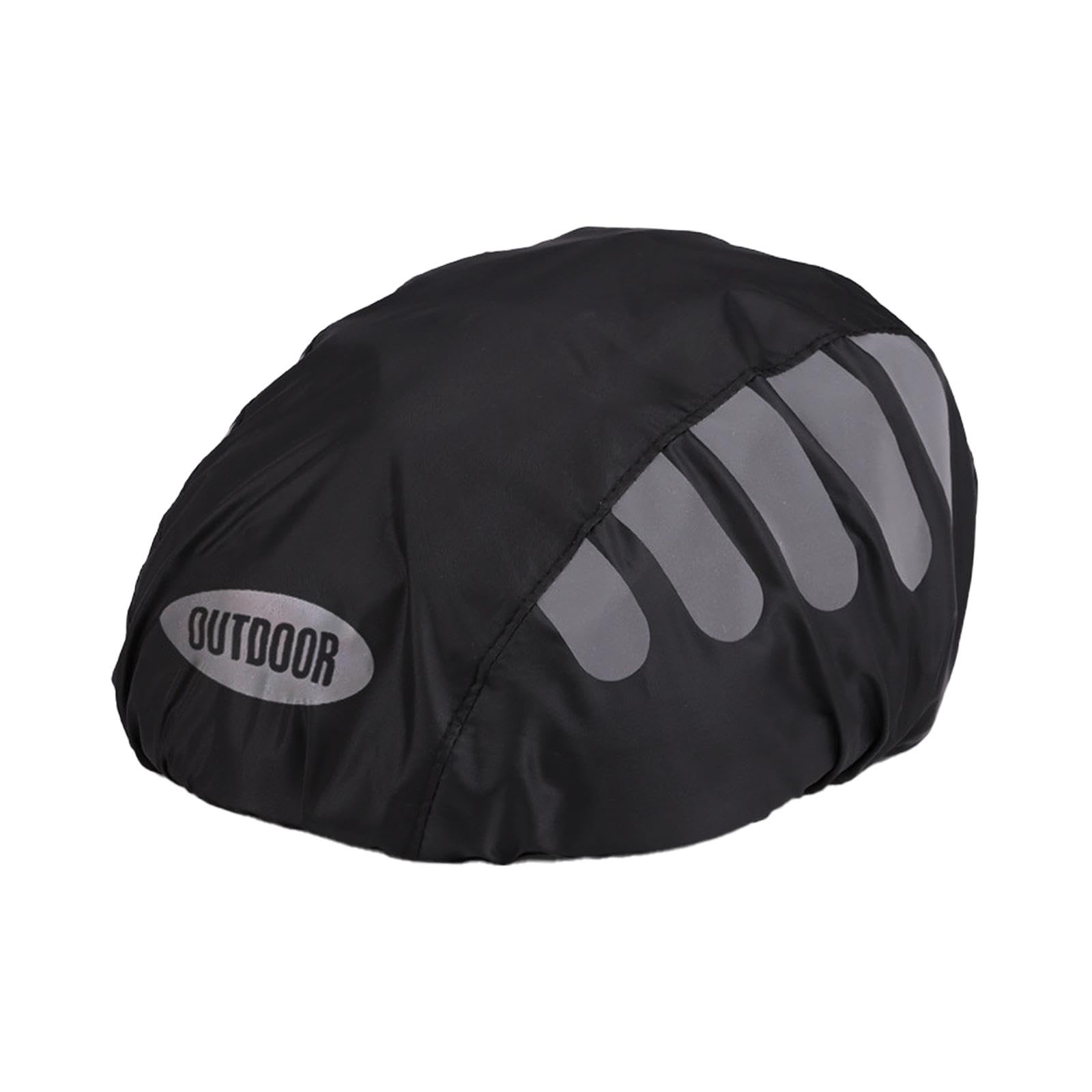 Cycling Helmet Cover Bicycle Helmet Rain Cover for Motorcycle Sports Camping Black-image-48