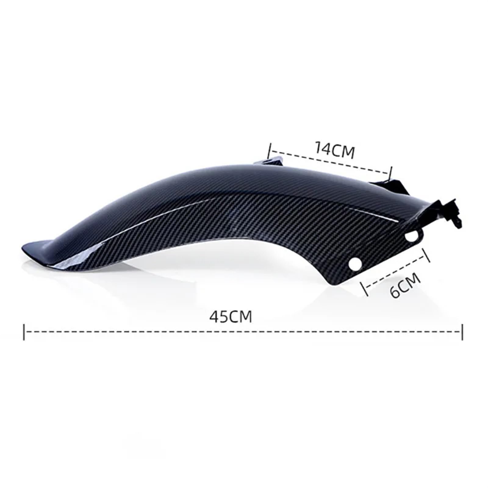 Paraspruzzi Moto Per PCX160 Moto Allarga Parafango Ruota Posteriore Parafango Hugger Paraspruzzi Parafango Parapolvere Protezione Estensione Scudo Nero Moto Parafango