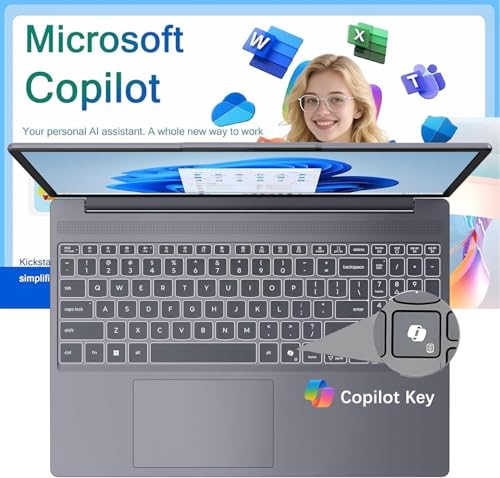 Image of Lenovo IdeaPad Business Laptop Computer, 15.3 2K Display, Intel i7-13620H CPU, 16GB DDR5 RAM, 1TB SSD, 2026 Edition, Windows 11 with Office 365 for The Web