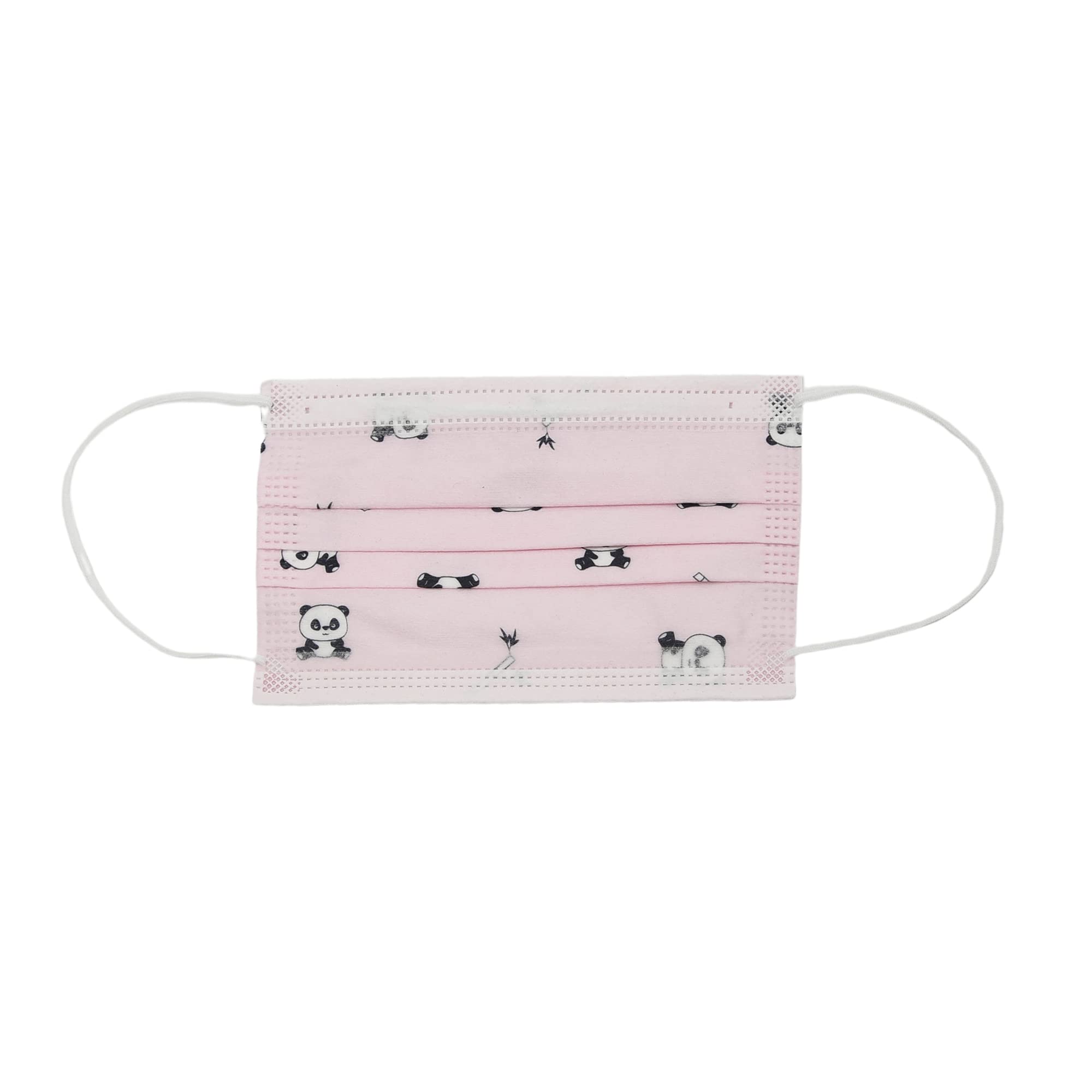 50 Pcs 3 Ply Disposbale Face Cartoon Mask For Kid (PINK)