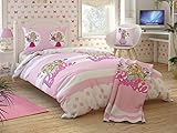 2-teiliges Bettbezug-Set aus 50 % Baumwolle und 50 % Polyester.