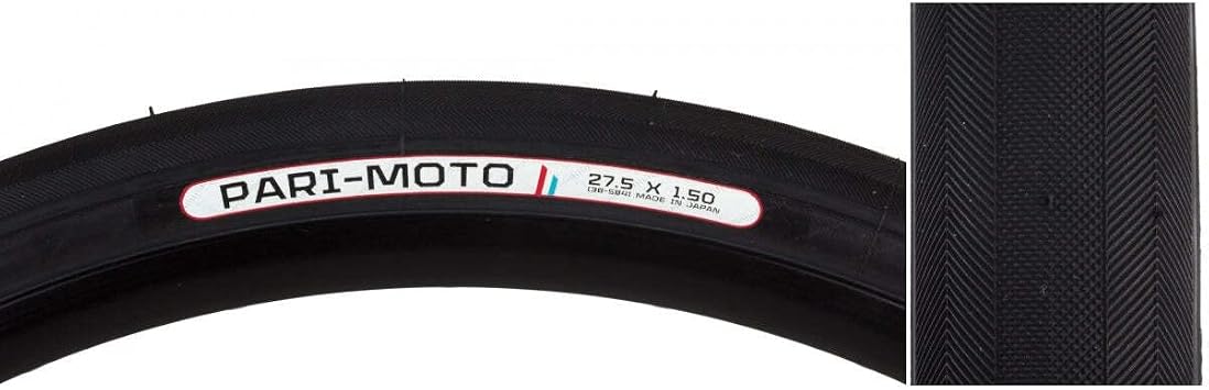Panaracer Pacenti Pari-Moto 650B Fold Tire, 27.5 x 1.5, Black/Black