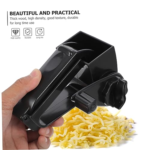 Rallador de Queso Manual Acero Inoxidable Negro miniatura 7