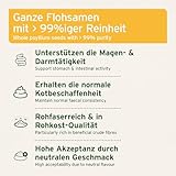 AniForte Flohsamen für Pferde 3kg - Reich an Ballaststoffen & Schleimstoffen, Indische Rohkost Qualität, Reinigung Magen-Darm-Trakt, Einzelfuttermittel