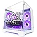 Gaming PC Venom White Wasserkühlung, RGB, bis 128GB RAM, GTX 1660S/ RTX 3050/ RTX 5060, bis 2TB SSD, Intel E5, WiFi, BT (1. Grafikkarte: NVIDIA GTX 1660 SUPER, 32GB RAM | 240GB SSD)
